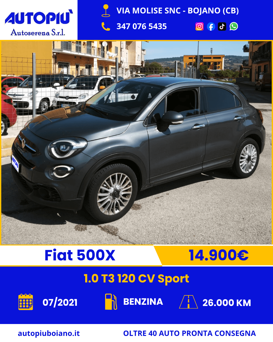 500x grigia