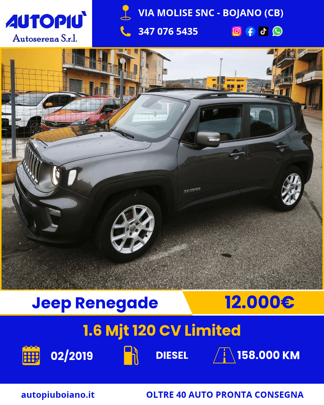 RENEGADE GRIGIA